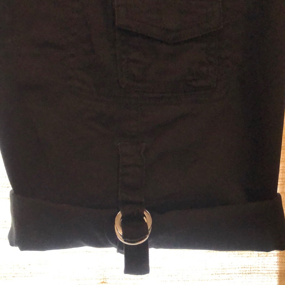🔳WHBM🔳 Rhinestone & Silver Stud Capri - Picture 5 of 8